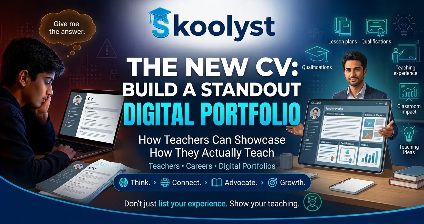 The New CV: How Teachers Can Build a Standout Digital Portfolio in 2026